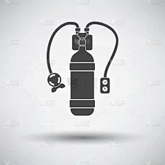 水肺潜水,计算机图标,水下,圆形,白色,深的,压力,冒险,旅游,度假