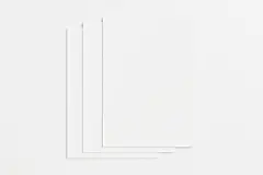 空白笔记本骑马订画册样机