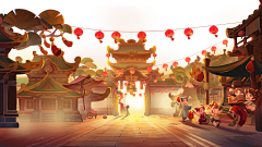 L御风采集到A-中国风UI