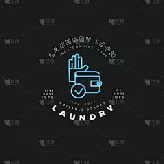 干的,矢量,计算机图标,洗衣服,品牌名称,轮廓,华丽的,贺卡,背景分离,纺织品