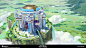 Immortals Fenyx Rising - Hall of Gods, Asim A. Steckel : The Hall of Gods was one of the first buildings that had to be designed for the game. It serves the player as a main hub and landmark, where he can customize his character, upgrade abilities and unl