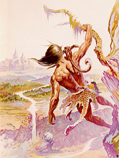 江上潮信采集到Frank Frazetta