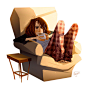 Meg Park | Concept Art World : Meg Park is a character designer and visual development artist currently located in Edinburgh, United Kingdom. Meg attended the Duncan of Jordanstone College of Art & Design where she studied Animation & Electronic M