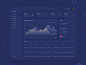 Dashboard for medical dark ui