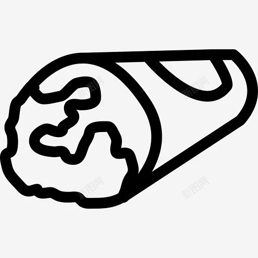 包装鸡肉鸡肉卷图标 免费下载 页面网页 平面电商 创意素材-花瓣网