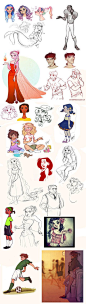 ✧ #characterconcepts ✧ Oodles of Doodles 8 by Britt315 on deviantART