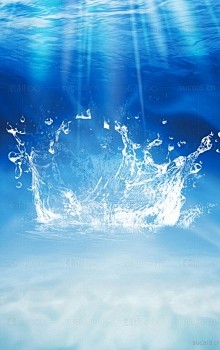 简单水底水润系列背景