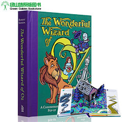 绿野仙踪 3D立体书 英文原版绘本 The Wonderful Wizard Of OZ 儿童玩具书 立体书超动感 pop up