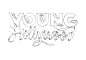 The Hollywood reporter / Young Hollywood : Lettering commission for the Hollywood reporter magazine.