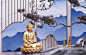 佛祖禅定雕塑坐像3d模型