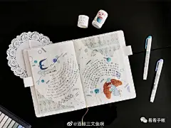 森系手帐er超好看日常手帐，是宝藏博主大大没错了~ : 欢迎大家微博找我玩鸭~