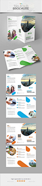 Tri-Fold Brochure Template 01 - Corporate Brochures