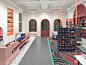 BOOKSTORE - Interior Design : INSPIRED BY THE MEMPHIS MOVEMENT.