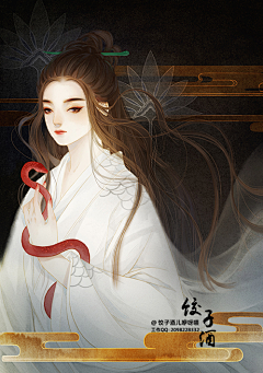 姜邪采集到古风底图