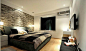 现代卧室装修效果图大全2012床头背景墙图片