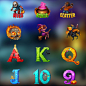 Halloween Slot symbols