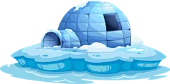 冰山雪山雪景冰川PNG素材PNG
