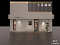 现代侘寂婚纱店门头3D模型下载【ID497857210】_知末3d模型网