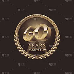 数字60,周年纪念,矢量,式样,计算机图标,祖国华诞60周年,商务,贺卡,部分,婚姻
