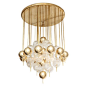 1stdibs | Magnificent Italian Chandelier With Pendants: 