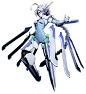 Nu-13 Concept Art from BlazBlue: Cross Tag Battle