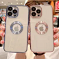 ARCHOR Soft TPU Shockproof Protect Back Cover Luxurious Transparent Electroplated Logo Hole All Inclusive Lens Protection Phone Case For iPhone 11 12 13 14 15 Pro Max Mini For iPhone X XS XR Max 6 6S 7 8 Plus SE 2020