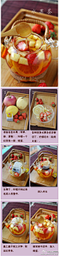 很眼熟吧！DIY 西餐100%的水果茶”