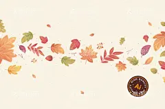 秋季手绘树叶素材  - 源文件下载【酷图网】秋叶,落叶,秋叶背景,手绘秋叶,枫叶,卡通秋叶,秋叶插画,彩色秋叶,卡通树叶,树叶素材