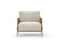Fabric armchair with armrests V215 | Armchair by Aston Martin_2