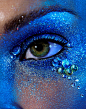 Glitter Blue #makeups, #beauty, #bestofpinterest, https://facebook.com/apps/application.php?id=106186096099420