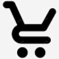 购物车简单的图标高清素材 简单的图标 购物车 免抠png 设计图片 免费下载