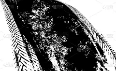 轮胎海报Grunge背景