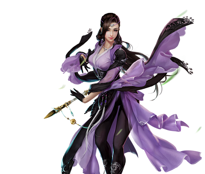 16:15:08剑网3  剑侠情缘原画库巴姬12138同采自gn