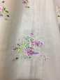 苏绣老绣片绣花欧根纱面料绣花旗袍面料绣花衣服面料真丝欧根纱-淘宝网