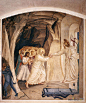 弗拉·安吉利科(Fra Angelico)高清作品《基督在地狱》

作品名：基督在地狱

艺术家：弗拉·安吉利科

年代：1441—1442

风格：早期文艺复兴

类型：宗教绘画

介质：壁画,墙

标签：基督教、圣徒和使徒Jesus Christ

尺寸：183 x 166 cm

收藏：意大利佛罗伦萨圣马可教堂