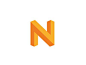 "N logo by Jord Riekwel" I pinned this simple design to my research board to investigate the creative use of dimensions. In this design you can see the letter "N" has been designed in a 3D manner with shadows that give the impression t