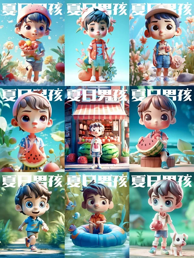 Ai教程｜潮流ip设计方法思路大公开-花瓣网