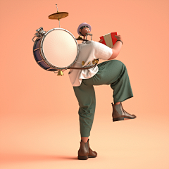 马甸师兄采集到C4D / 立体 / 渲染