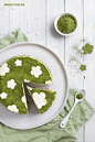 Matcha Cheesecake Rezept mit Limette