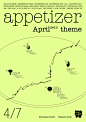 This may contain: the cover of appetizer magazine, with an image of a map on it