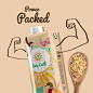 Packed with the goodness of oats and natural ingredients to help you power up!