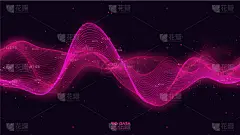 波浪,未来,红色,大数据,传媒,噪声,商务,计算机,几何形状,沟通