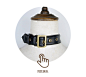 熠先生的蒸汽大陆 steampunk蒸汽朋克咖棕皮革choker颈圈脖圈脖饰-淘宝网