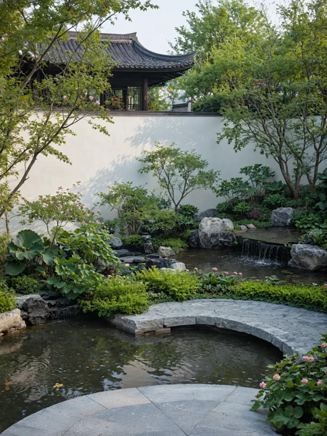 淡淡薰风庭院，青青过雨园林 - 小红书-花瓣网