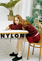 郑秀晶Krystal为<Nylon>杂志10月刊拍摄的时尚画报公开