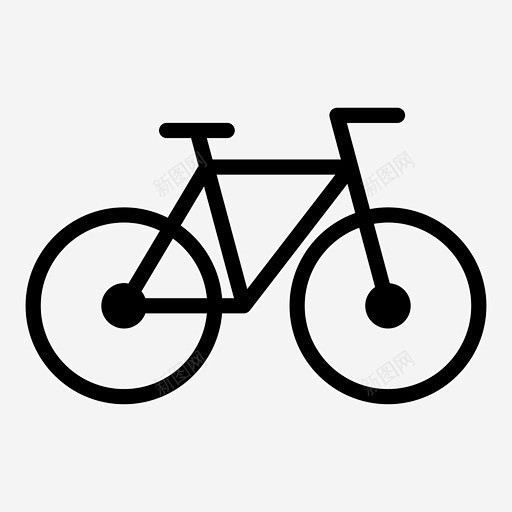 自行车骑行图标 UI图标 设计图片 免费...