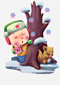 冬季旅行人物和松树图片大小2480x3508px 图片尺寸5.81 MB 来自PNG搜索网 pngss.com 免费免扣png素材下载！红色的树木#红色的照相机#黄色的松树#卡通手绘#落雪的树木#