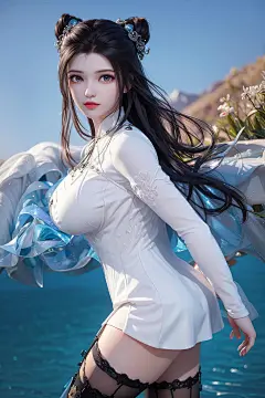 AI绘画——泳装小姐姐-图4
