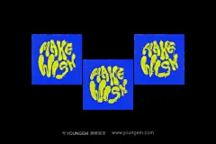 街头潮流粗糙磨损扭曲故障风海报标题logo字体设计ps特效样机模板下载_颜格视觉
