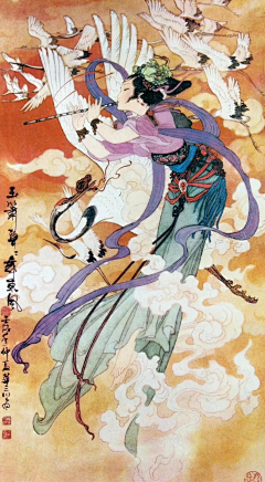 至_树_采集到国画